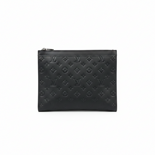 Luxury Monogram Zip Pouch