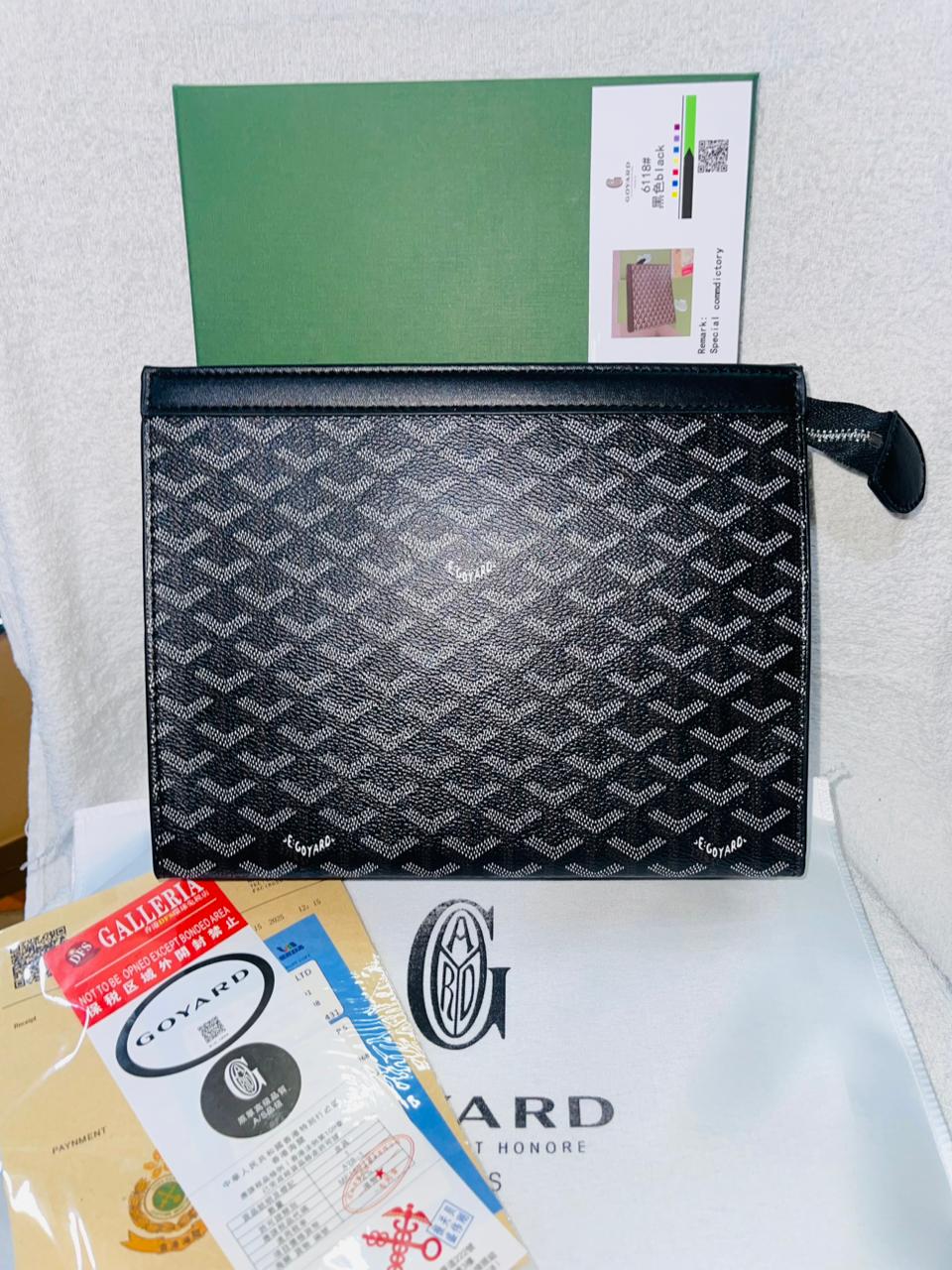 Luxury Monogram Zip Pouch
