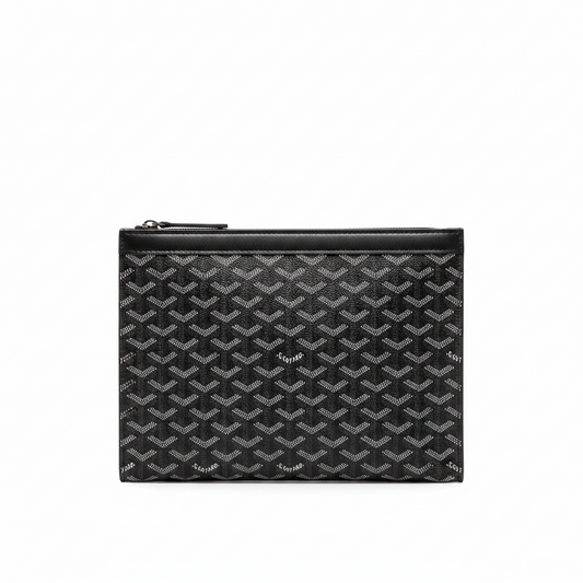 Luxury Monogram Zip Pouch