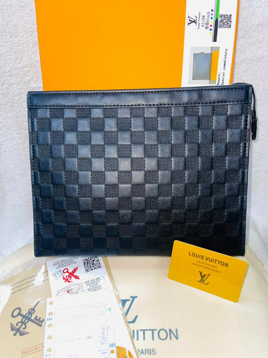 Luxury Monogram Zip Pouch