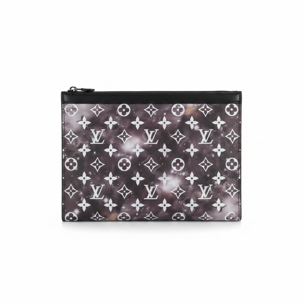 Luxury Monogram Zip Pouch