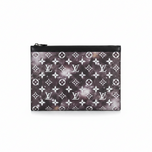 Luxury Monogram Zip Pouch