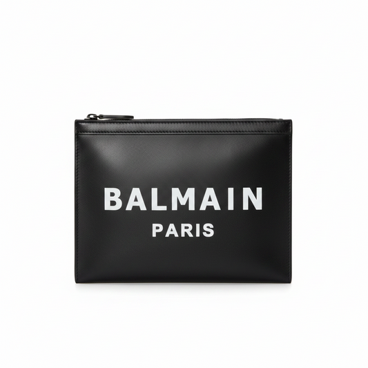 Luxury Monogram Zip Pouch