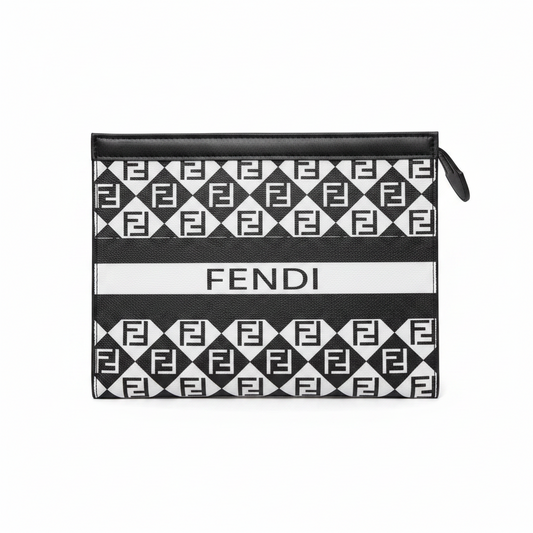 Luxury Monogram Zip Pouch