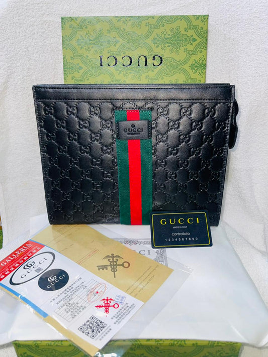 Luxury Monogram Zip Pouch