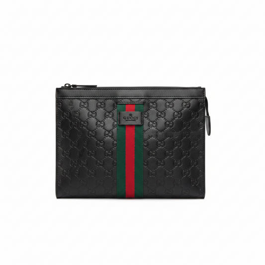 Luxury Monogram Zip Pouch