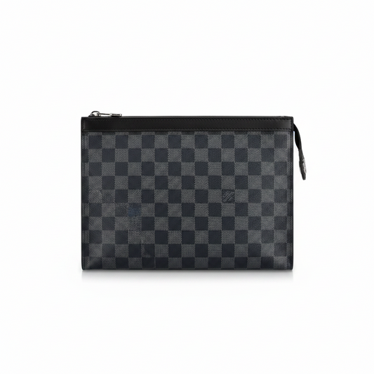 Luxury Monogram Zip Pouch