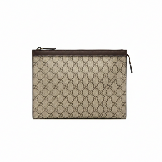 Luxury Monogram Zip Pouch