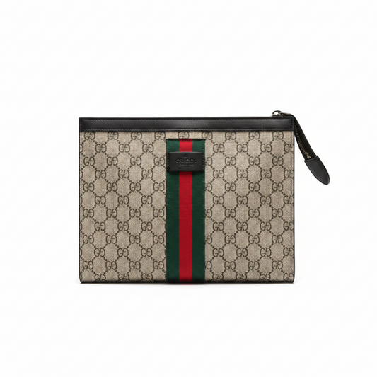 Luxury Monogram Zip Pouch