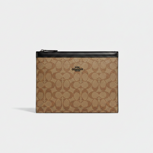 Luxury Monogram Zip Pouch