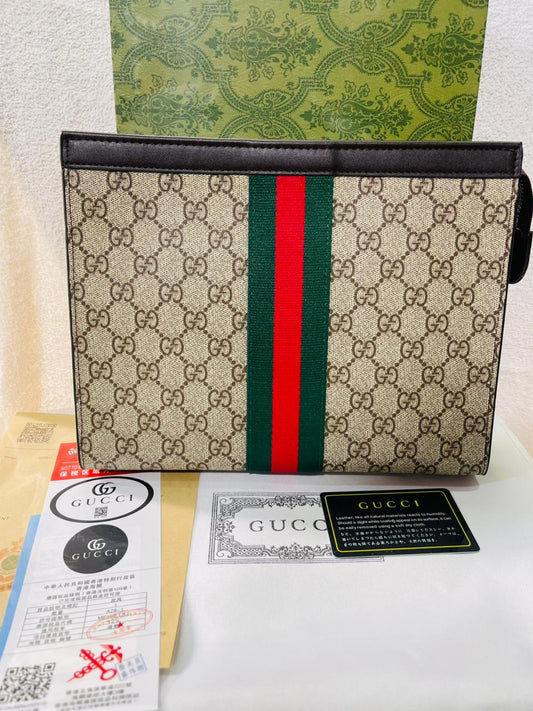 Luxury Monogram Zip Pouch