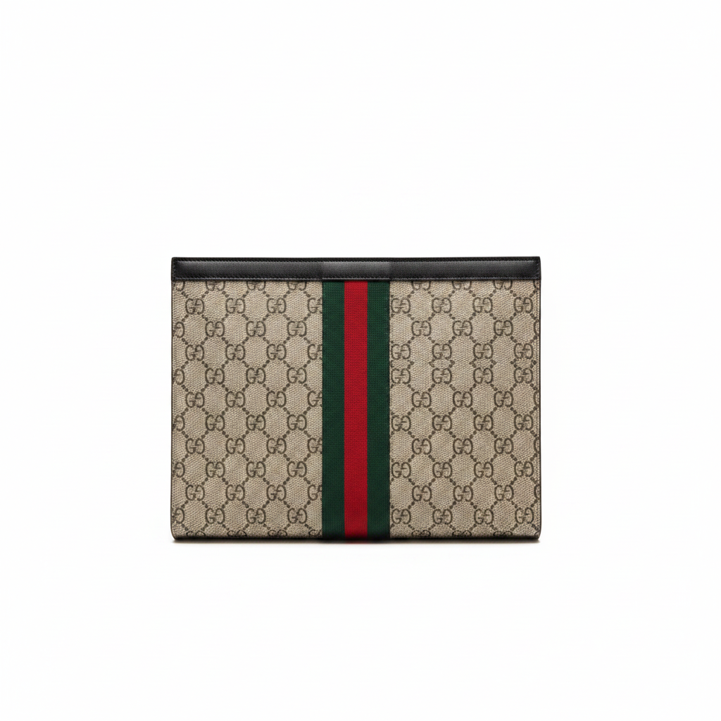 Luxury Monogram Zip Pouch