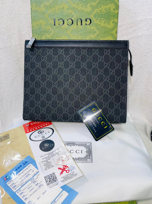 Luxury Monogram Zip Pouch