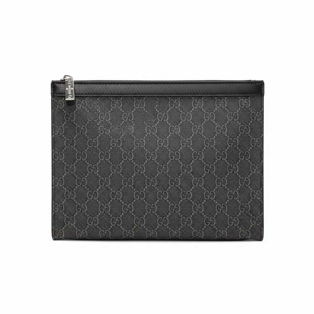 Luxury Monogram Zip Pouch