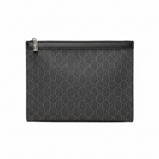 Luxury Monogram Zip Pouch