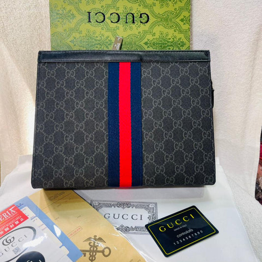 Luxury Monogram Zip Pouch