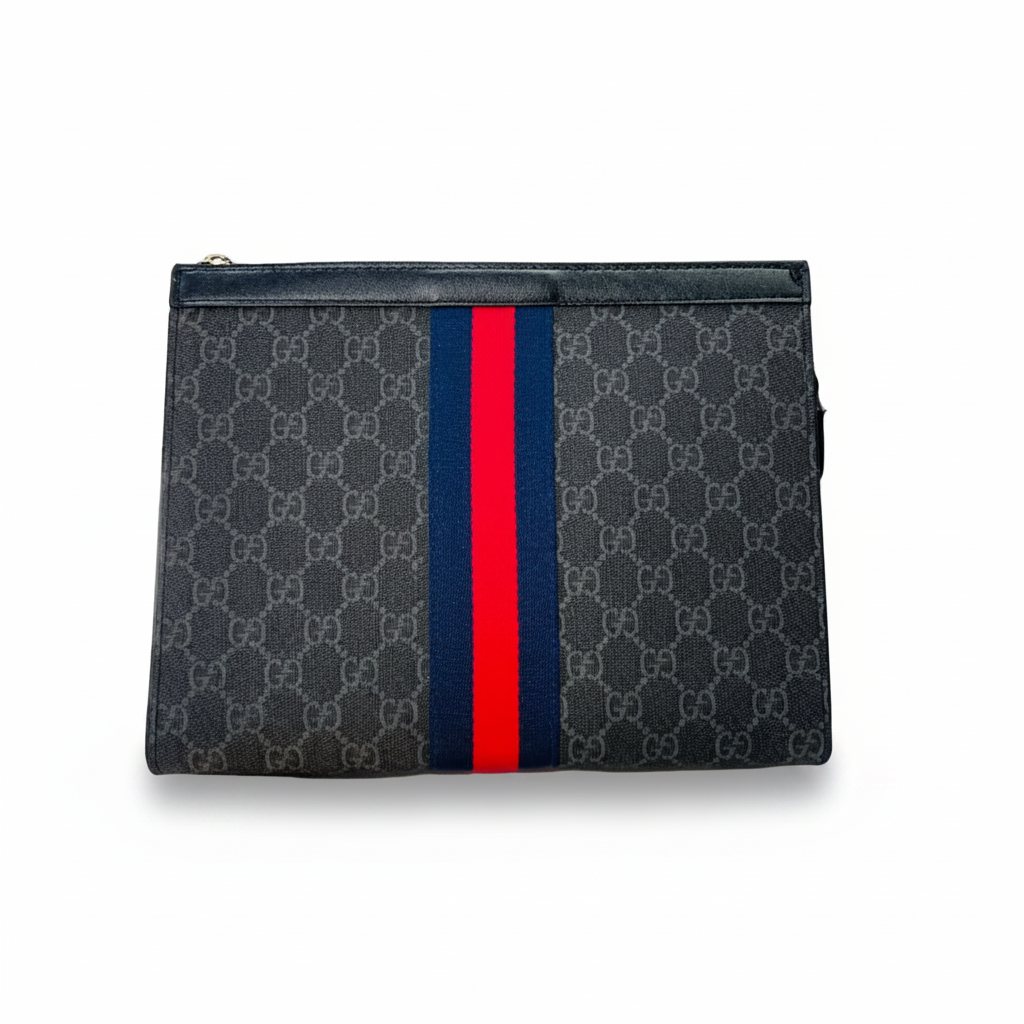 Luxury Monogram Zip Pouch