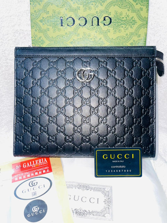 Luxury Monogram Zip Pouch