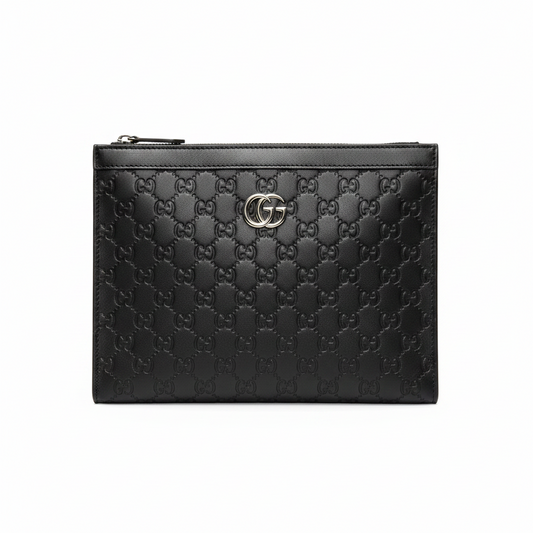 Luxury Monogram Zip Pouch
