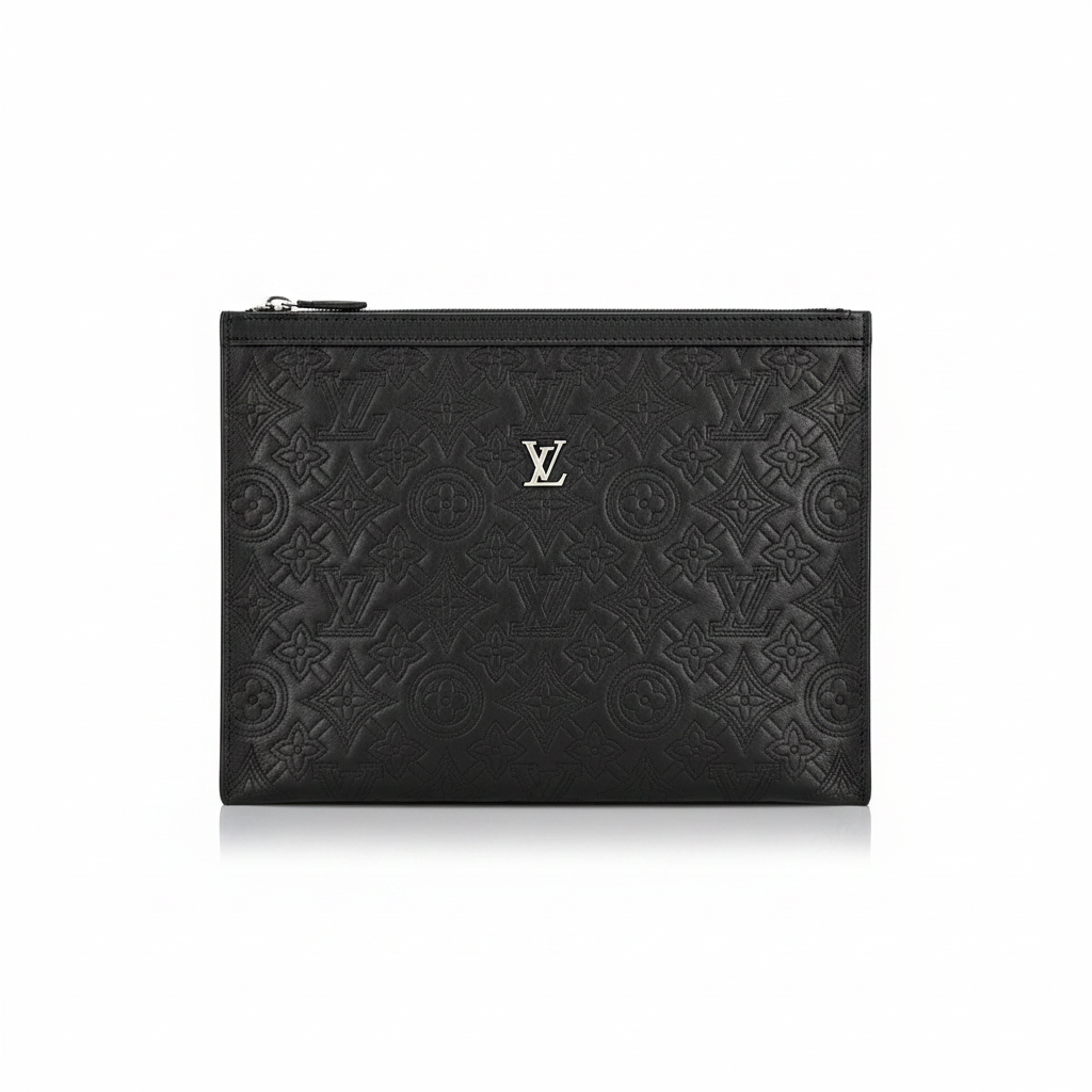 Designer Monogram Zip Pouch