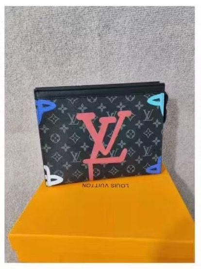 Designer Monogram Zip Pouch