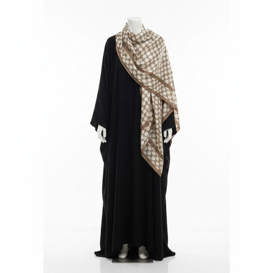 Luxury Monogram Printed Stoles for Women