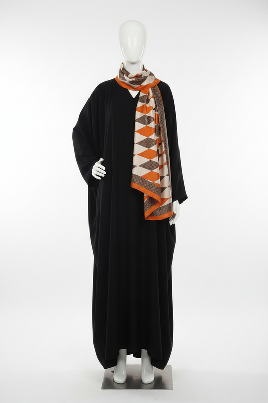 Luxury Monogram Printed Stoles for Women