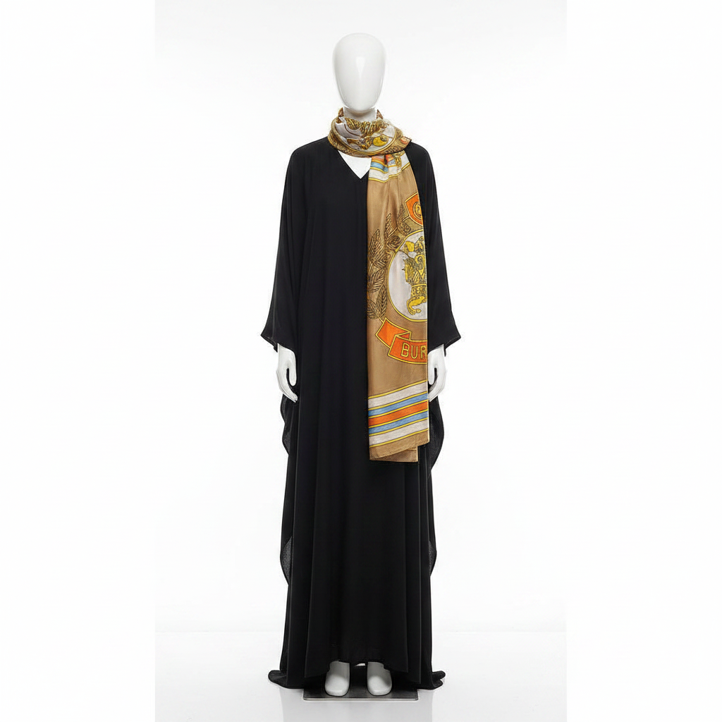 Luxury Monogram Printed Stoles for Women
