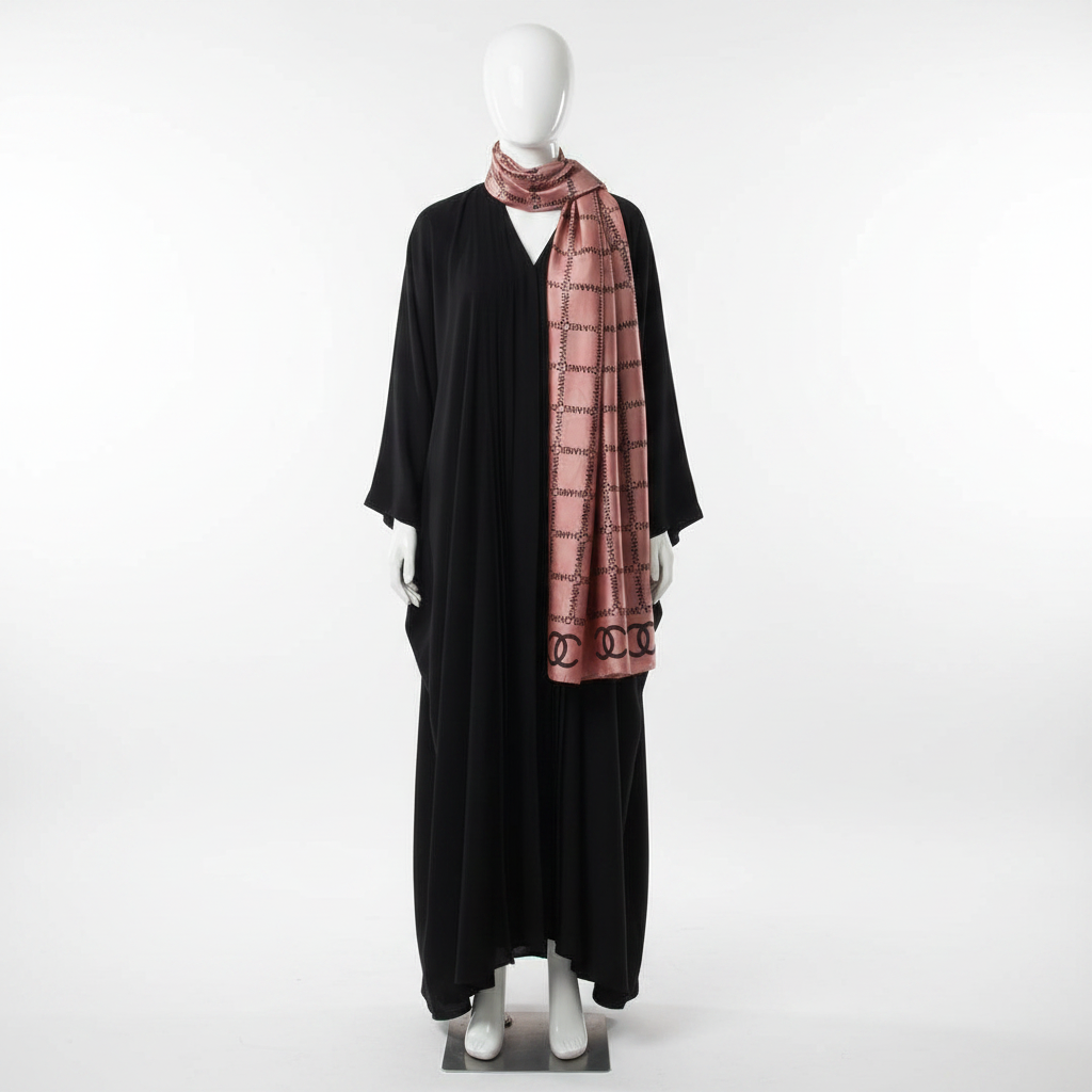 Luxury Monogram Printed Stoles for Women