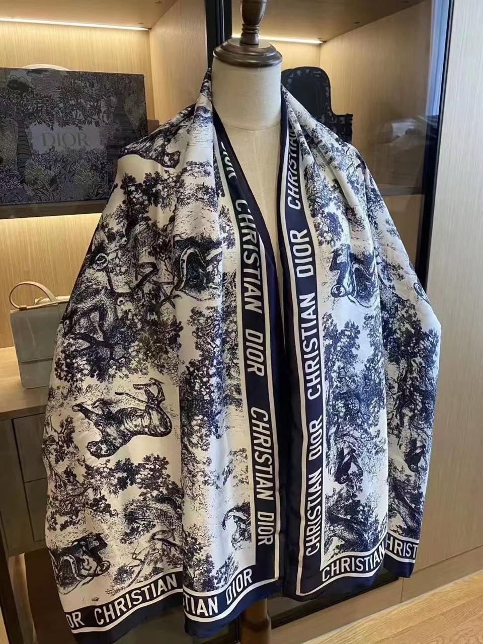 Luxury Monogram Printed Stoles for Women
