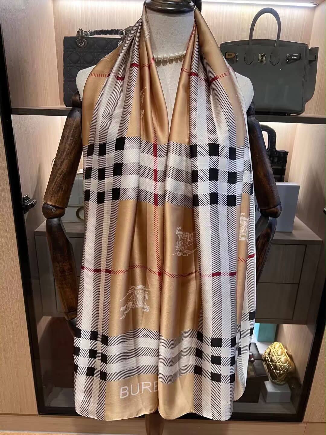 Luxury Monogram Printed Stoles for Women
