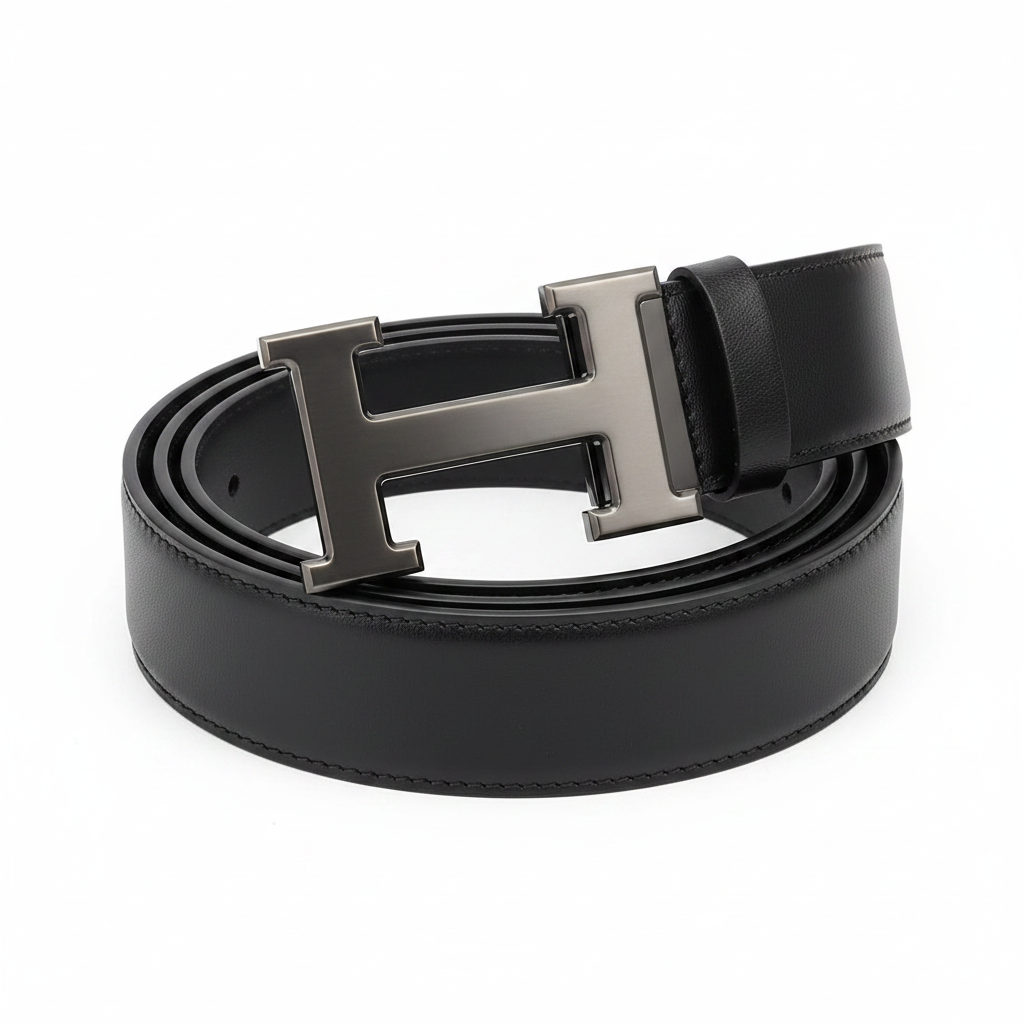 Branded Genuine Leather Belt For Men