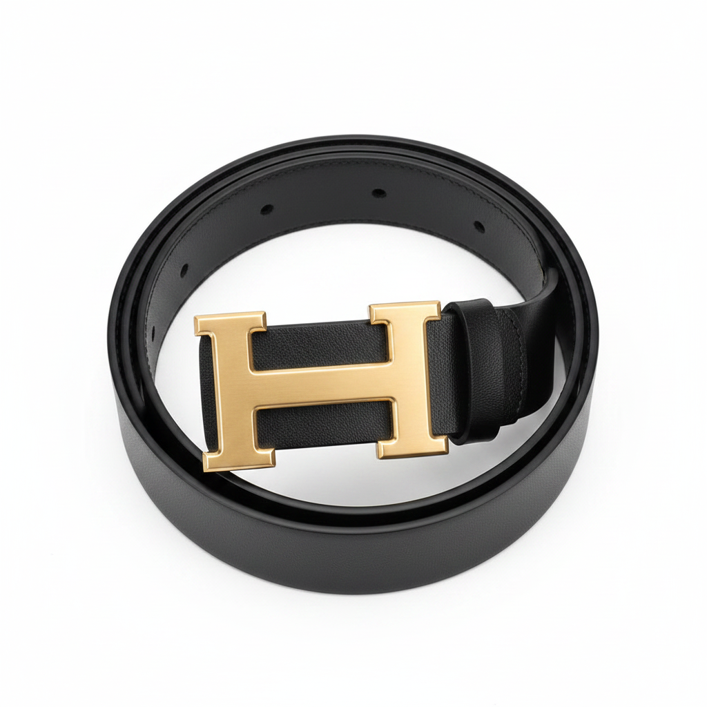 Branded Genuine Leather Belt For Men