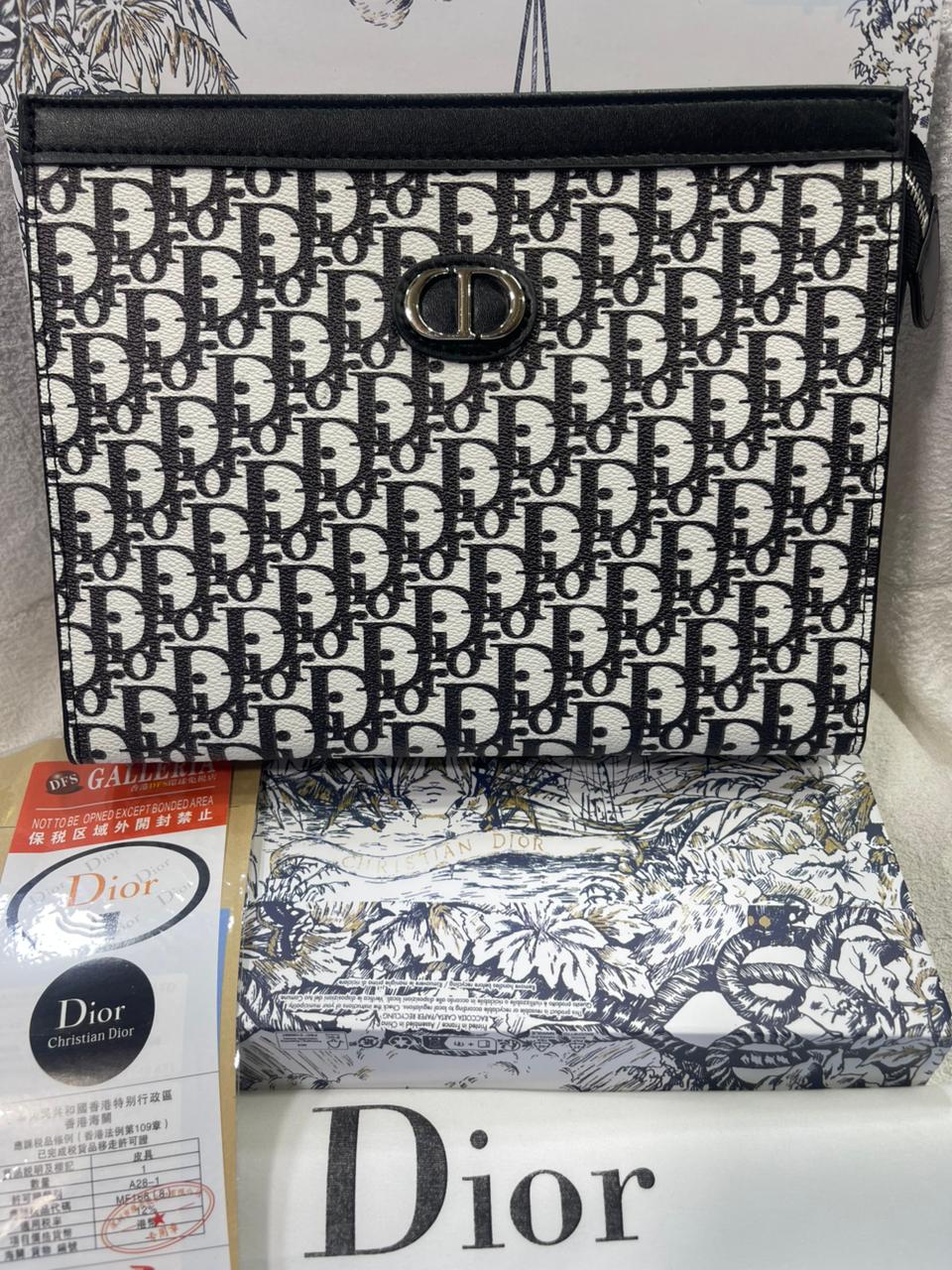 Luxury Monogram Zip Pouch