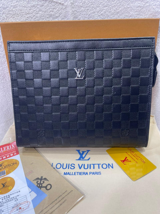 Luxury Monogram Zip Pouch