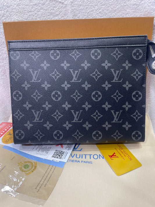 Luxury Monogram Zip Pouch
