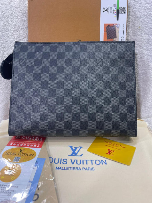 Luxury Monogram Zip Pouch