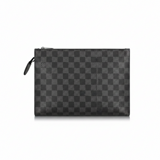 Luxury Monogram Zip Pouch