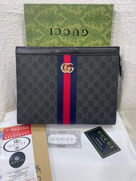 Luxury Monogram Zip Pouch
