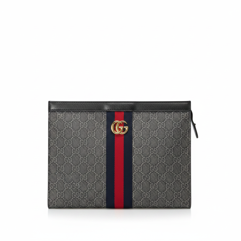 Luxury Monogram Zip Pouch