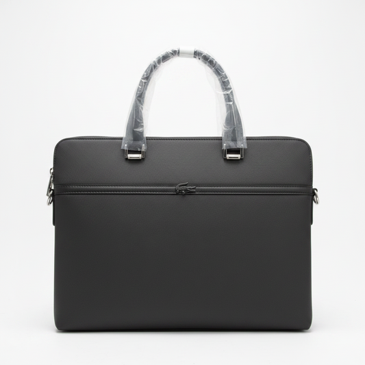 Premium Black Monogram Laptop & Handbag