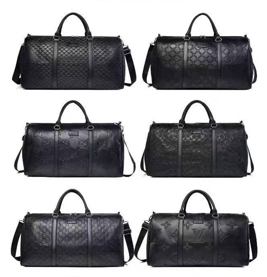Premium Men’s Leather Duffel Bag