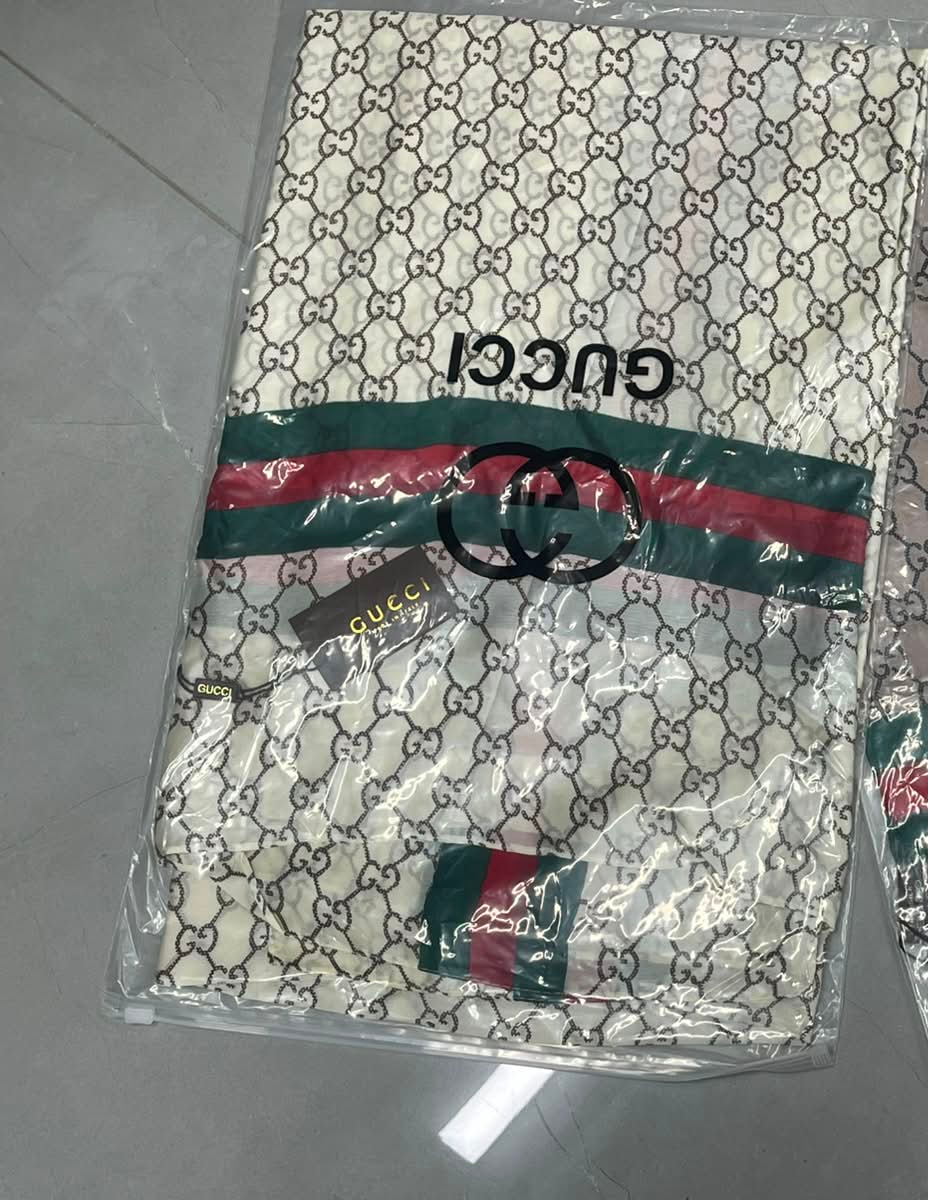 Luxury Monogram Printed Stoles for Women