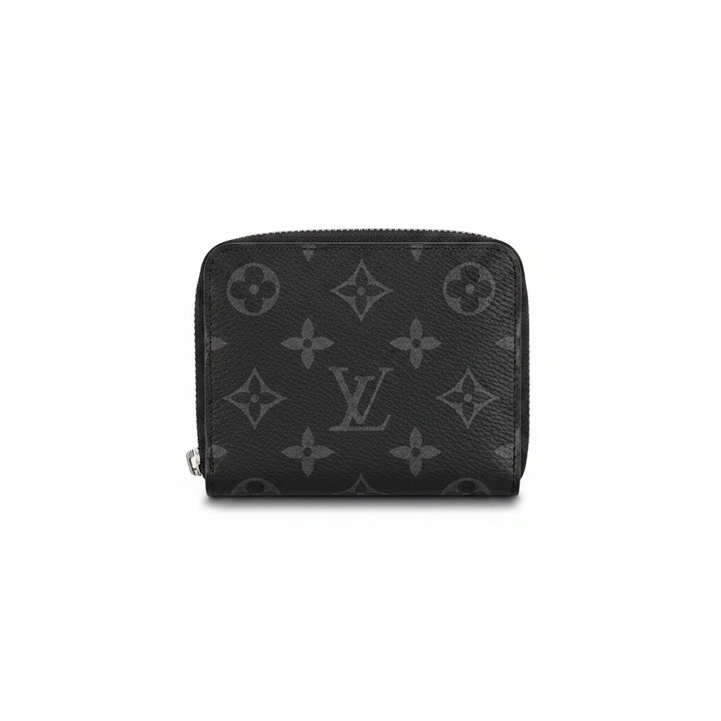 Branded Zip-Around Compact Wallet