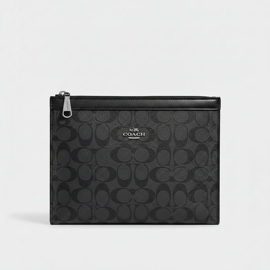 Luxury Monogram Zip Pouch