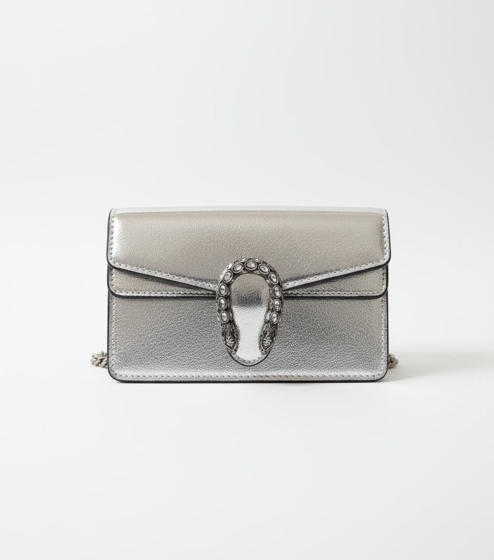 Gucci Mini Dionysus Bag (Silver)