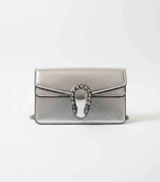 Gucci Mini Dionysus Bag (Silver)