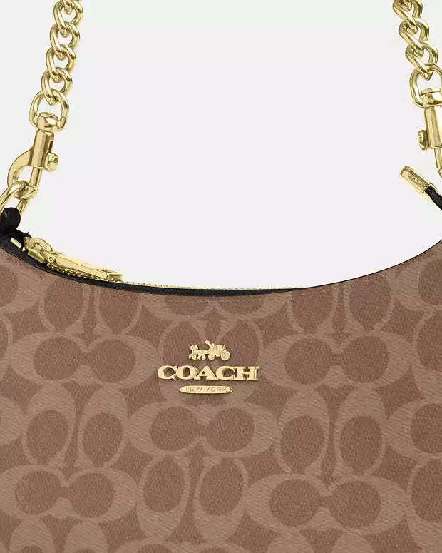 Coach Teri Shoulder Bag (Brown)