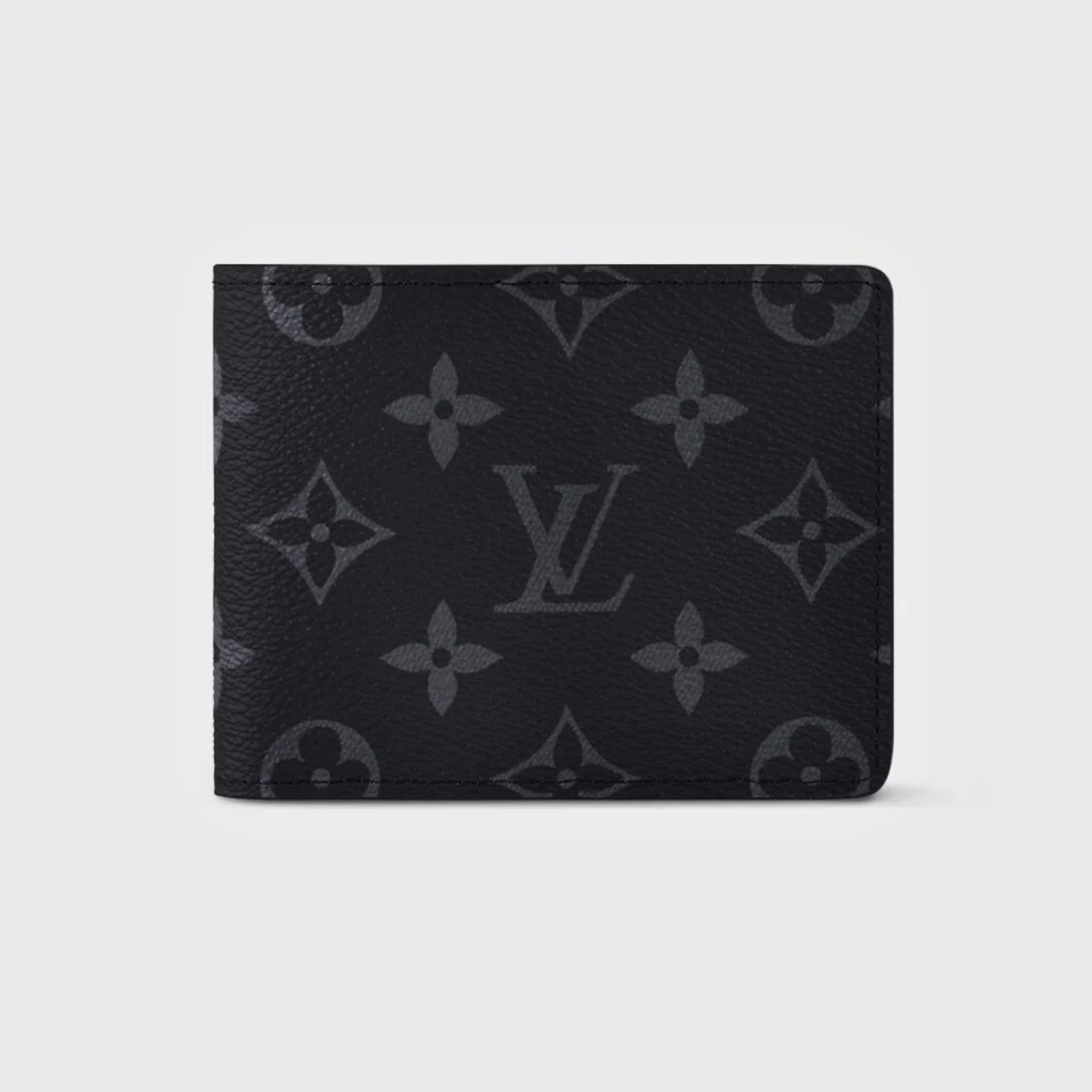 Designer Short Wallet Black