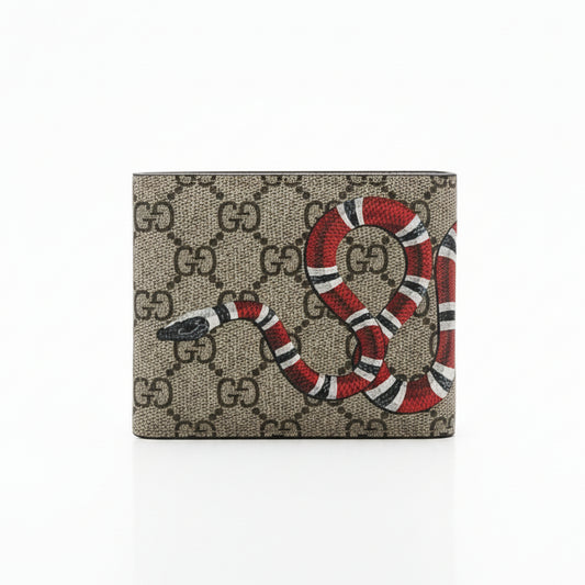 Kingsnake Gucci Small Leather Wallet for Men